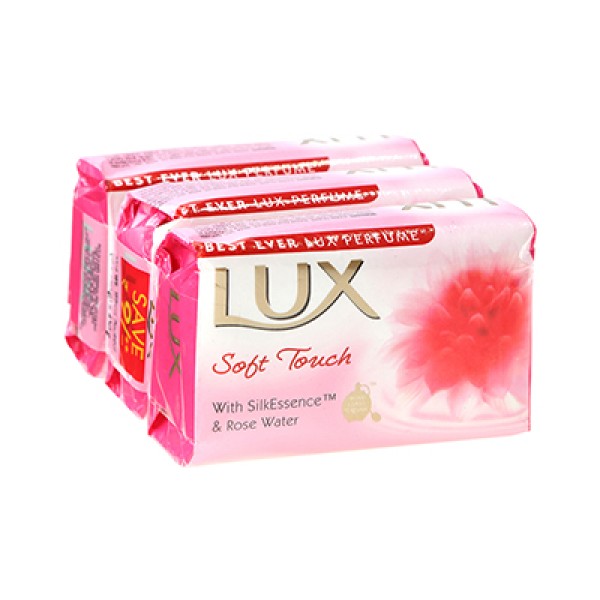 Lux Soft Touch Soap Pack 3 -600×600