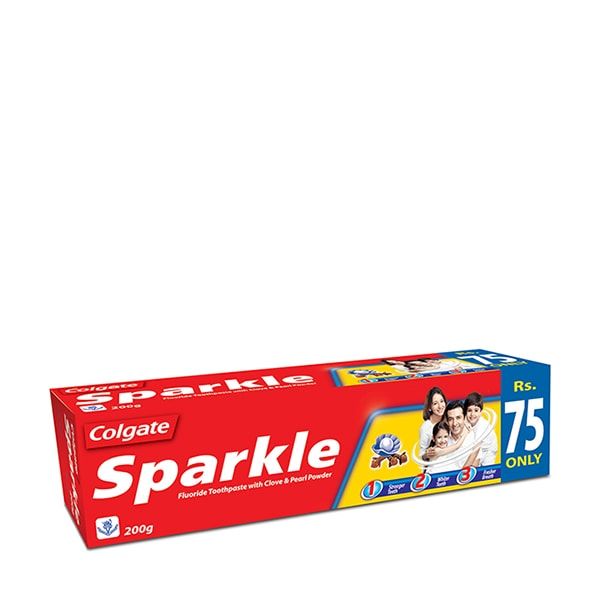 sparkle toothpaste